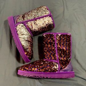 Ugh sequin boots